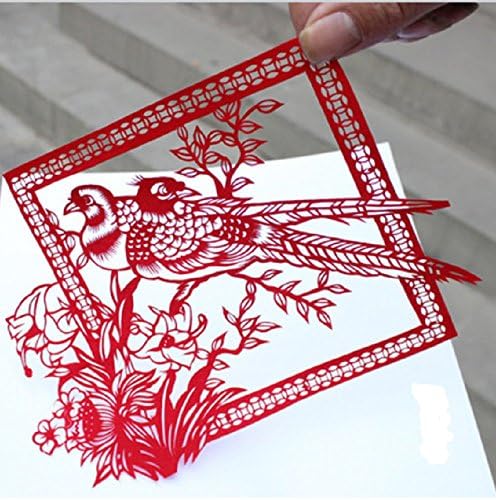 Лингдуан кинеска традиционална декорација на хартија/подарок чиста рака - исечете ја хартијата за прозорец за хартија Декоративно сликарство