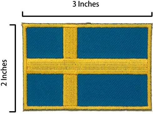 А-Еден 3Д тактичко лого на ЕУ лого+Шведска земја знаме топлина запечатена лепенка за поддршка+ЕУ Европа лаптол, украсете ги панталоните