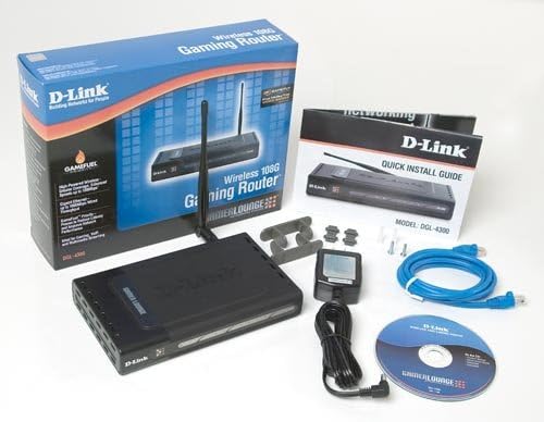D-Link DGL-4300 безжичен рутер за игри 108G
