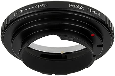Адаптерот за монтирање на леќи Fotodiox - Компатибилен со Canon FD & FL 35mm SLR леќи на Leica M Mount Rangefinder камери