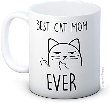 Најдобра Мачка Мајка Некогаш-Груба Мачка Смешно Кафе Или Чај Кригла
