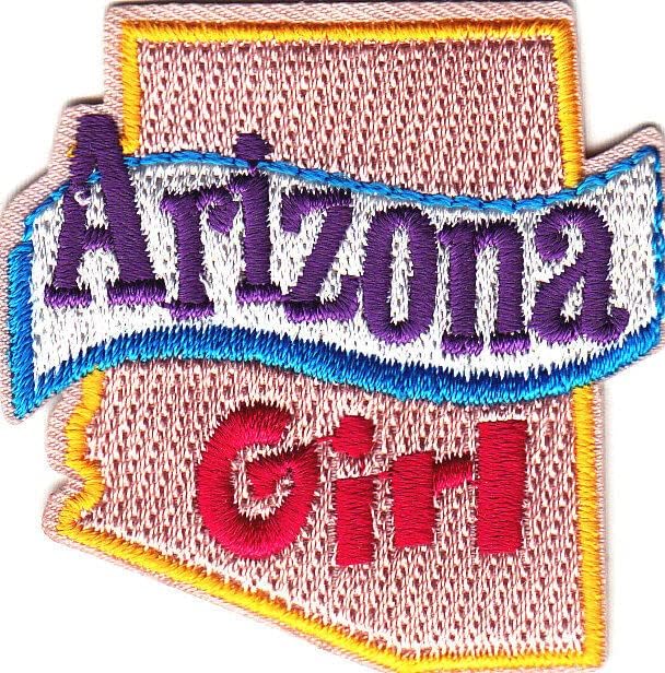 Аризона девојче железо на лепенка југо -западно