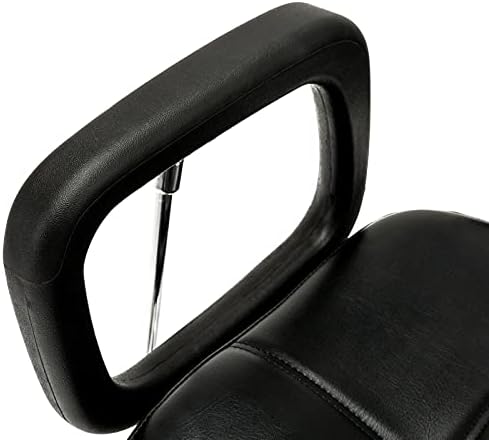 Quul Опрема за убавина за коса Класичен црн бербер стол хидрауличен мебел за салон за салони за салон