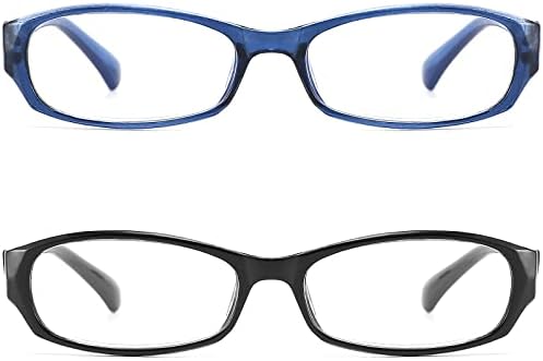 Раог очила за читање за жени 2,5 сини светло за блокирање на лежишта филтер УВ-зраци/сјајни читатели на компјутер, мода симпатична