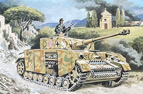 Umnodel, Tank PZ.KPFW.IV AUSF.H WWII 172 Скала пластичен модел комплет немодел 547