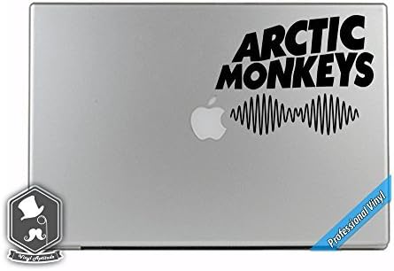 Арктички мајмуни инспирирани AM албум ЦД музички бенд Арт Винил Деклар налепница за Apple MacBook Dell HP Alienware Asus Asus Acer или