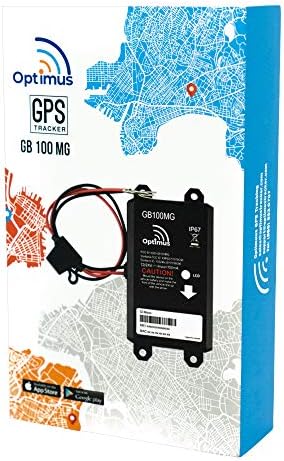 Оптимус GB100M GPS Тракер За Возила-Лесна Инсталација На Батеријата На Автомобилот-Опции За План За Претплата Со Ниски Трошоци