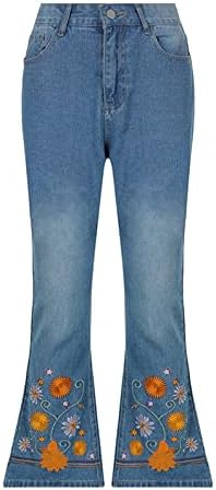 Jeanан Карго панталони за жени Баги рано зимско слободно време Нов 2022 година, женски високи половини, тенок вклопување симпатична