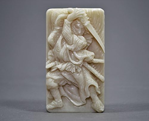 Самурај силиконски калап сапун од гипс восок смола глина воин