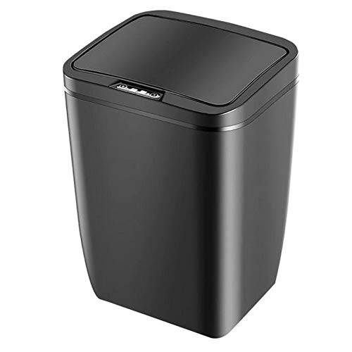 Zukeeljt Trash Can 12L Дома Интелигентен ѓубре може автоматски сензор Smart Smart Sensor Electric отпад за отпадоци PP пластични