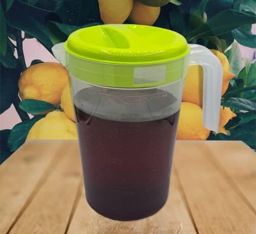1 Галон Пластичен Стомна За Напрегање, Голем Бокал За Пиење Вода Гарафа Бокал Чист Мраз Производител На Чај Стомна За Пијалоци