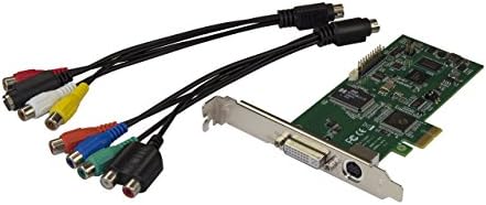 StarTech.com PCIe Видео Картичка За Снимање - 1080p на 60 FPS-HDMI / VGA / DVI / Компонента-Картичка За Снимање КОМПЈУТЕР-Картичка За Внатрешно
