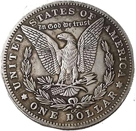 Секси Комеморативна Монета Морган Американски Долари Скитник Никел Сад Стариот Морган Комеморативен Подарок Монета