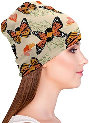 Бајкутуан Пеперутка Девојка Печати Шапки За Мажи Жени Со Дизајни Капа На Черепот