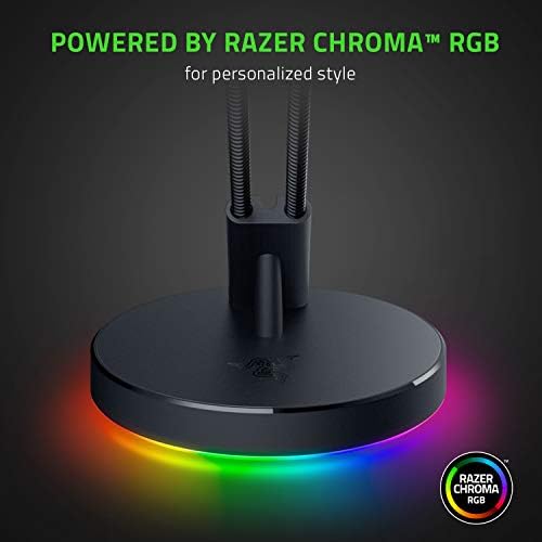 Razer Глувчето Bungee V3 Chroma-Глувчето Кабел Носителот СО RGB Осветлување Црна