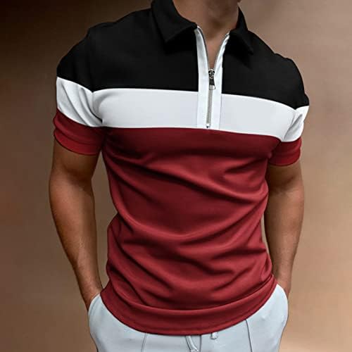 Менс обични кошули со кратки ракави луксузни маички стилски маици за мажи безбол маица со кратки ракави блуза работа