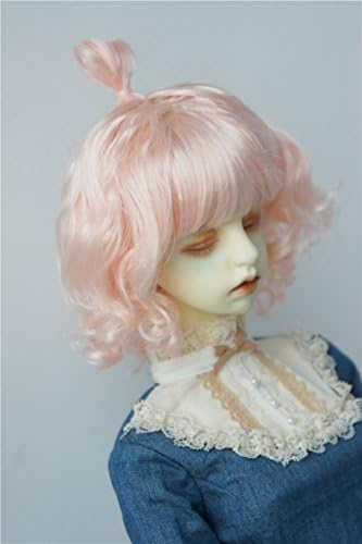 JD375 8-9inch 21-23cm Updo Synthetic Mohair BJD перики 1/3 SD кукли за коса и додатоци