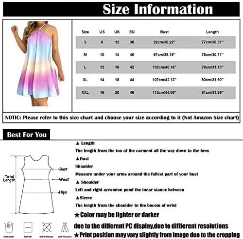 Fragarn Boho фустани за жени, женско летно секојдневно исклучено рамо за печатење на рамо заложната вратоврска лабава фустан