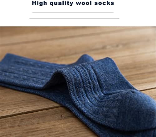 KFJBX машки волна чорапи зимско топло топло харајуку деловни машки подароци чорапи есенски ленти случајни