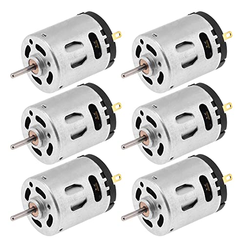 Chgimposs RS360 DC Motor 6V ~ 24V 9800RPM ~ 24000rpm со голема брзина на јаглерод четка за микро мотор за DIY играчки Електрични