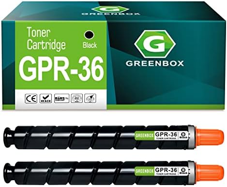 GREENBOX Повторно Произведен Gpr36 Тонер Кертриџ Замена За Canon GPR-36 NPG-52 EXV34 За Однапред C2020 C2225i C2030 C2220 C2225 C2230