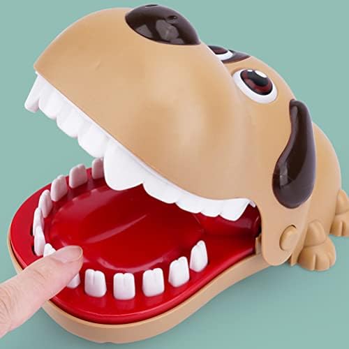 Nuobesty Crocodile Dog играчки играчки за гризење игра смешна шега реквизит десктоп интерактивен трик играчка за домашна забава деца