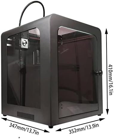 NC 3,5 инчен екран на допир автоматско ниво на пауза Продолжете со печатење 3D печатач со платформа за кристално стакло