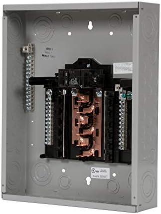 Siemens PN1224B1100C PN Series 100 AMP 12-простор 24-кола 24-кола за главен прекинувач на приклучок за неутрално оптоварување во затворен