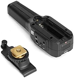 Saramonic VMIC4 двојна капсула AAA-напојувана на камера микрофон со слушалки надвор, надворешен влез за микрофон, крзнено шофершајбна и