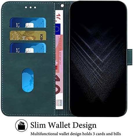 Заштитна футрола за паричник, компатибилен со Xiaomi Pocophone F1, гроздобер PU кожа Телефонски случај магнетски флип фолио кожен