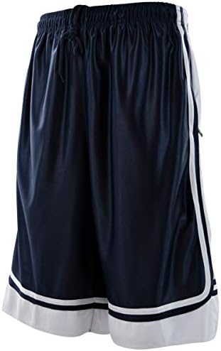 Кошаркарски шорцеви за кошарка за машка салата со џебови со патенти