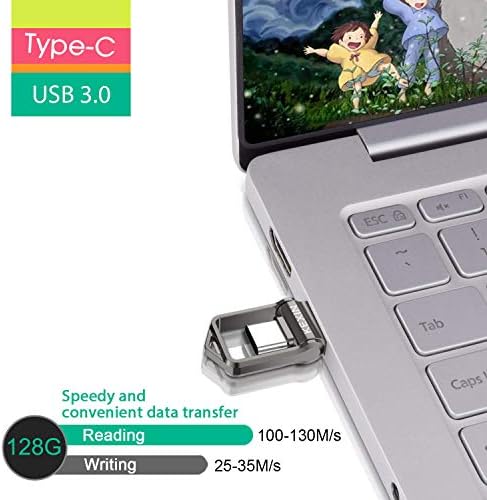 КЕКСИН 128GB USB C Флеш Диск USB 3.0 Метал Двоен Диск 128 GB USB Стап ЏЕБ-Големина OTG Меморија Стап За Тип-Ц Андроид Паметни