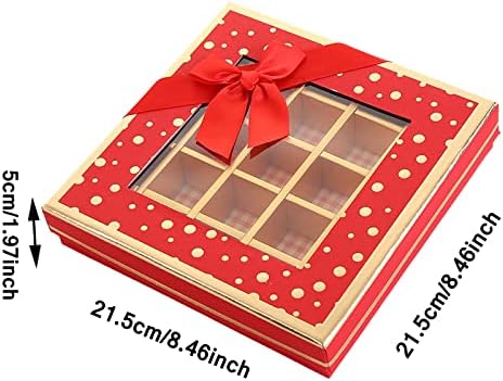 Dadiy 25 Мрежи Подарок Бонбони Кутија Денот На Вљубените Чоколадо Дисплеј Кутија Свадба Божиќ Партија Материјали Девојка Жена