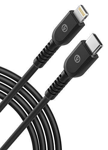 Кабел за полнење на кратки молња Galvanox Apple MFI Сертифициран USB C до молња 1FT плетенка полнач на жици компатибилни со iPhone XR/11/12/13/1
