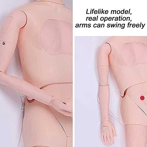 Симулаторски вештини за симулатор на Tuozhe CPR Geriatric Human Model Целосно тело за нега на пациенти Маникин Обука за медицинска