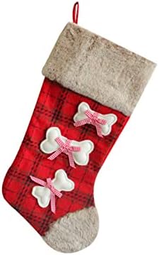 Бонбони подароци чорапи Персонализирани камин порибување Божиќни украси за дома и додаток за забава за детски семејни сезони за празници