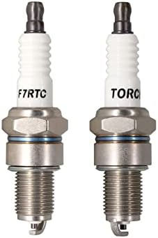 2pk факел F7RTC Spark Plug Заменете го NGK 5534/BPR7ES V-LINE-19, за Bosch 7992/WR5DC 4038/WR5DP, за Шампион 332/RN7YC 415/RN9YC 818/RN2C,