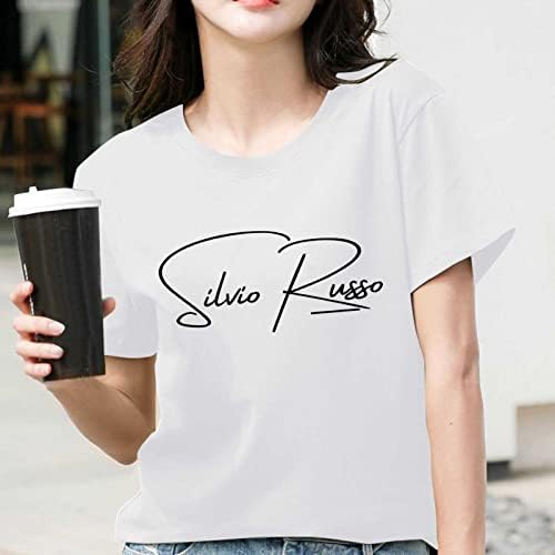 Mod bod врвови женски летни врвни печатени маички со маица мода мода лабава кратка ракава обична маица за