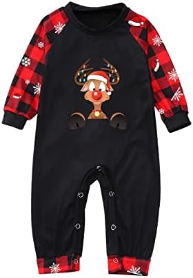 Семејни божиќни панталони за пижами поставени семејства што одговараат на Божиќни пижами Семејство Божиќни пижами сет плус големина 3x