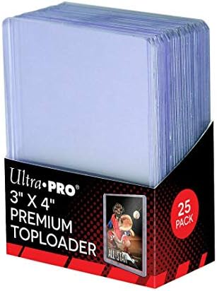 3x4 Ultra Pro Premium Toploaders - 5 пакувања од 25