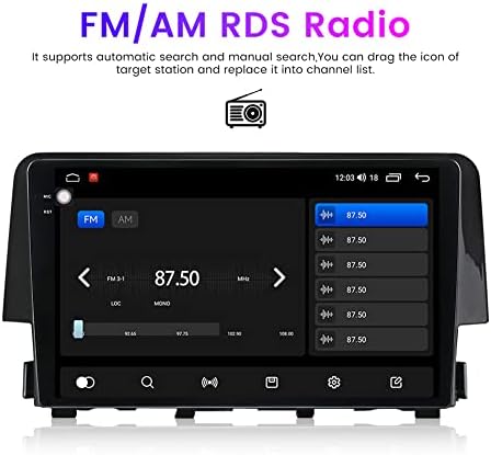 Android 11 Автомобил Радио Стерео За Honda Civic -2021, biorunn 9.5 инчен GPS Navi Окта Основни Гласовна Контрола Автомобил-Игра