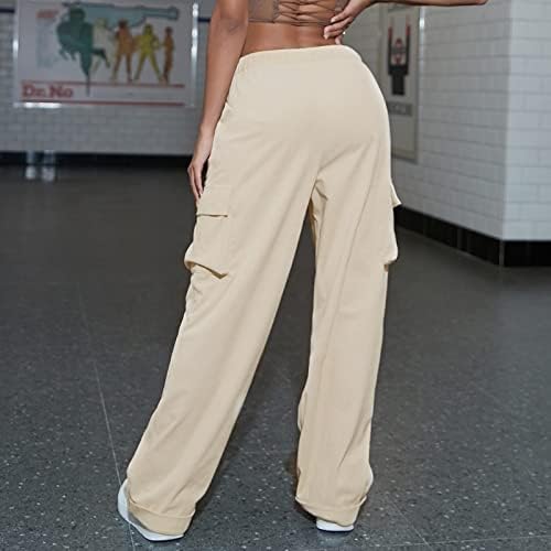 2023 Womanена панталони панталони опуштени вклопени во воени панталони воена борбена облека Капри панталони класични y2k џогери