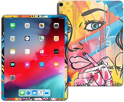 MOINYSKINS SKINE компатибилна со Apple iPad Pro 12.9 ″ - елегантен пушач | Заштитна, издржлива и уникатна обвивка за винил декларална
