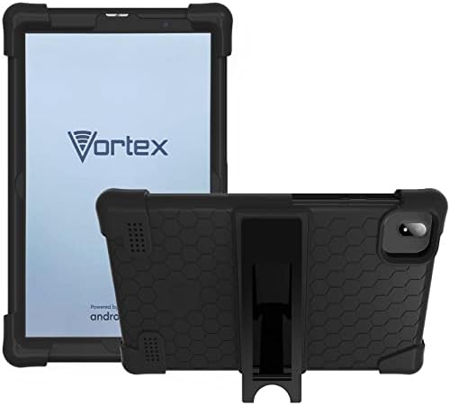 Случај за таблети Vortex Tab8, Transwon Silicone Kids Cove Cover For Vortex Tab 8 4G Tablet Android 11 Go Edition 8 Inch, Vortex Tab 8 4G Tablet