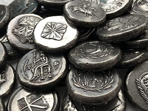 Грчки монети месинг сребрени антички занаети странски комеморативни монети Неправилна големина тип 85