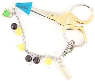 Ножици Fobs by Scissorfobz-Elegant Collection- клучен прстен клуч на ланецот на ланецот на ланецот на нараквица ранец ранец торбичка