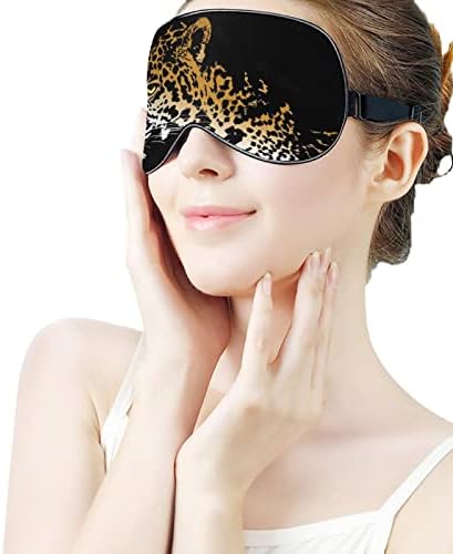 Јагуар спиење маска за очи, симпатична слепи очи, ја опфаќа сенката за очила за жени подароци