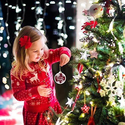 Имајте Божиќ I украс парче спомен -обележје, ангелски украси ги крева божиќните топки во домашни декор лустери делови метални чаши
