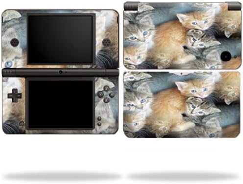 Moidyskins кожата компатибилна со Nintendo DSI XL налепници за налепници на мачиња
