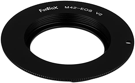 Адаптер за монтирање на леќи Fotodiox - M42 Type 2 завртка за завртки SLR леќи на канон EOS монтирање SLR камера тело